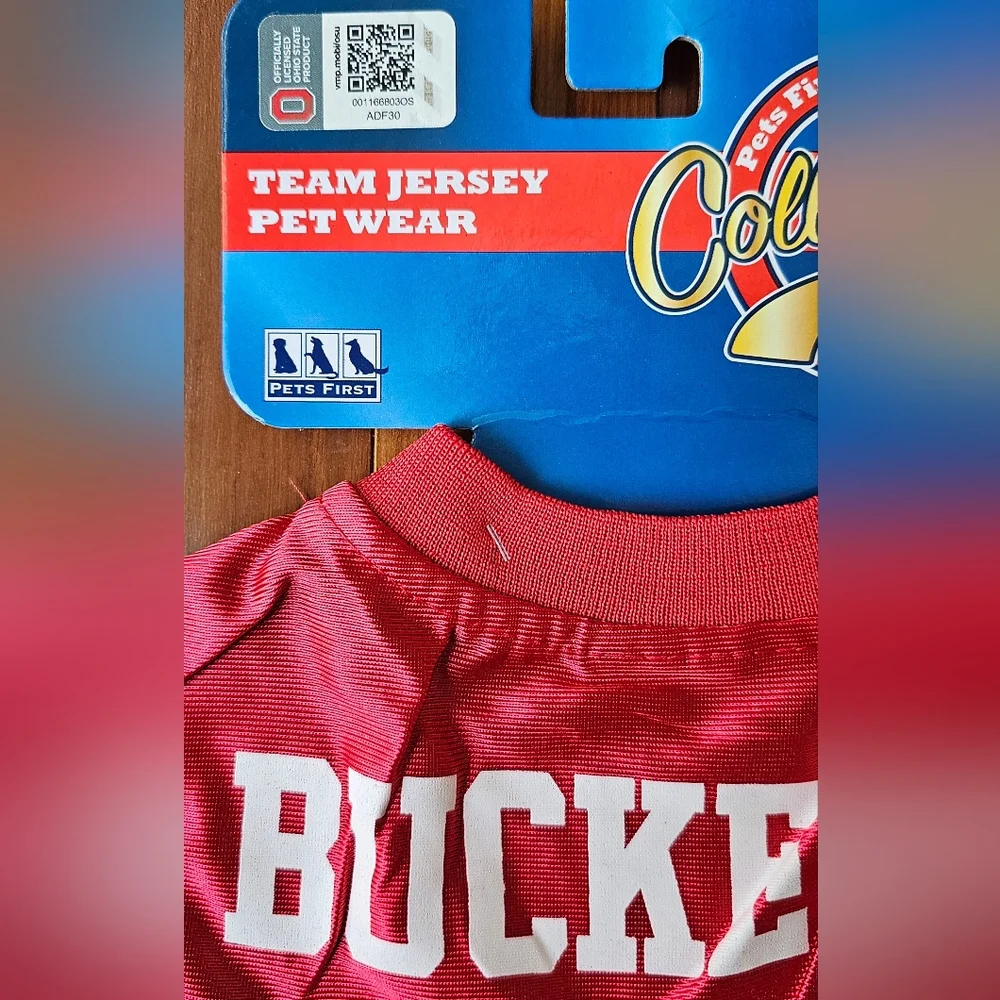Ohio State Buckeyes Dog Jersey - Picture 6 of 10